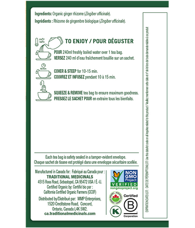 Organic Ginger Tea (Canada)