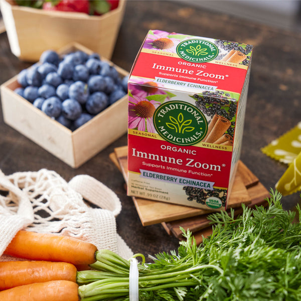 Stress Ease® Immune Tea - w/ Astragalus & Reishi | Traditional Medicinals