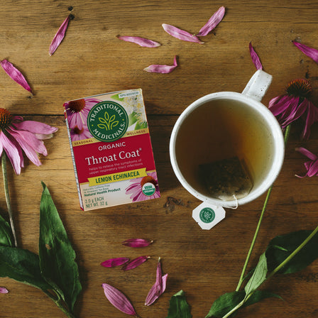 Organic Throat Coat® Lemon Echinacea Tea (Canada)