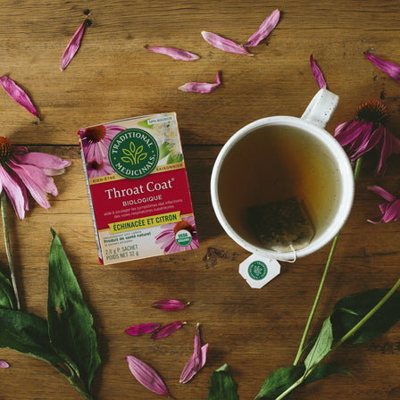 Organic Throat Coat® Lemon Echinacea Tea (Canada)