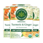 Turmeric with Meadowsweet & Ginger Tea