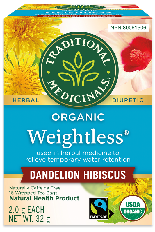 Organic Weightless® Dandelion Hibiscus Tea (Canada)