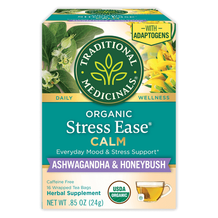 Traditional Medicinals Organic Stress Ease Calm Tea