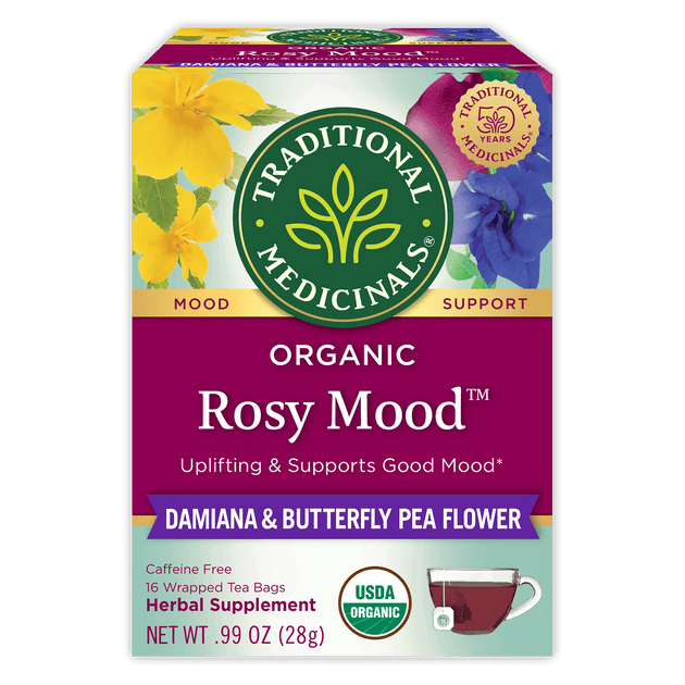 Rosy Mood™ Tea - Damiana & Butterfly Pea Flower