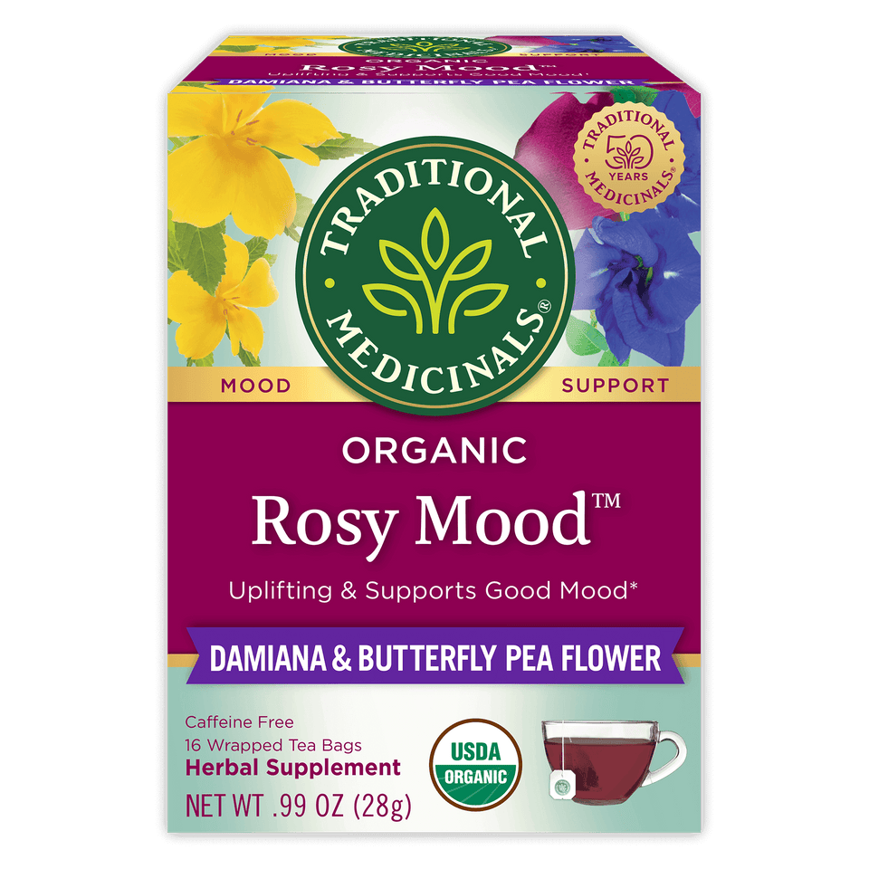 Traditional Medicinals Traditional Medicinals Organic Rosy Mood Tea — product image