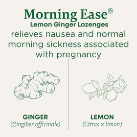 Morning Ease® Lemon Ginger Lozenges