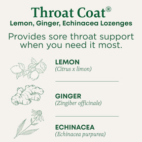 Throat Coat® Lemon Echinacea Lozenges