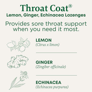 Throat Coat® Lemon Echinacea Lozenges