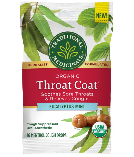 Throat Coat<sup>®</sup> Eucalyptus Mint Lozenges
