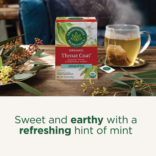 Throat Coat<sup>®</sup> Eucalyptus Tea