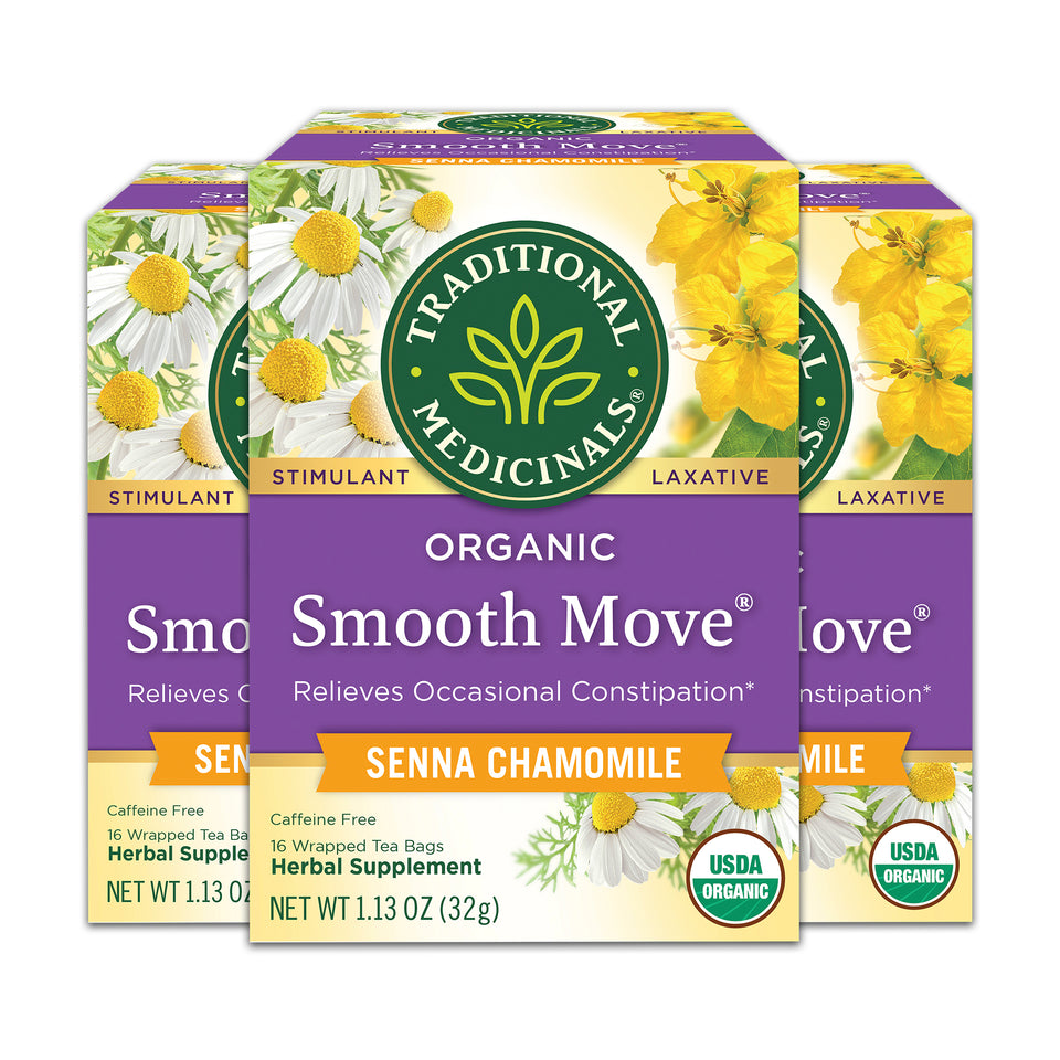 Traditional Medicinals Organic Smooth Move Peppermint Tea – Essence Of Life Organics