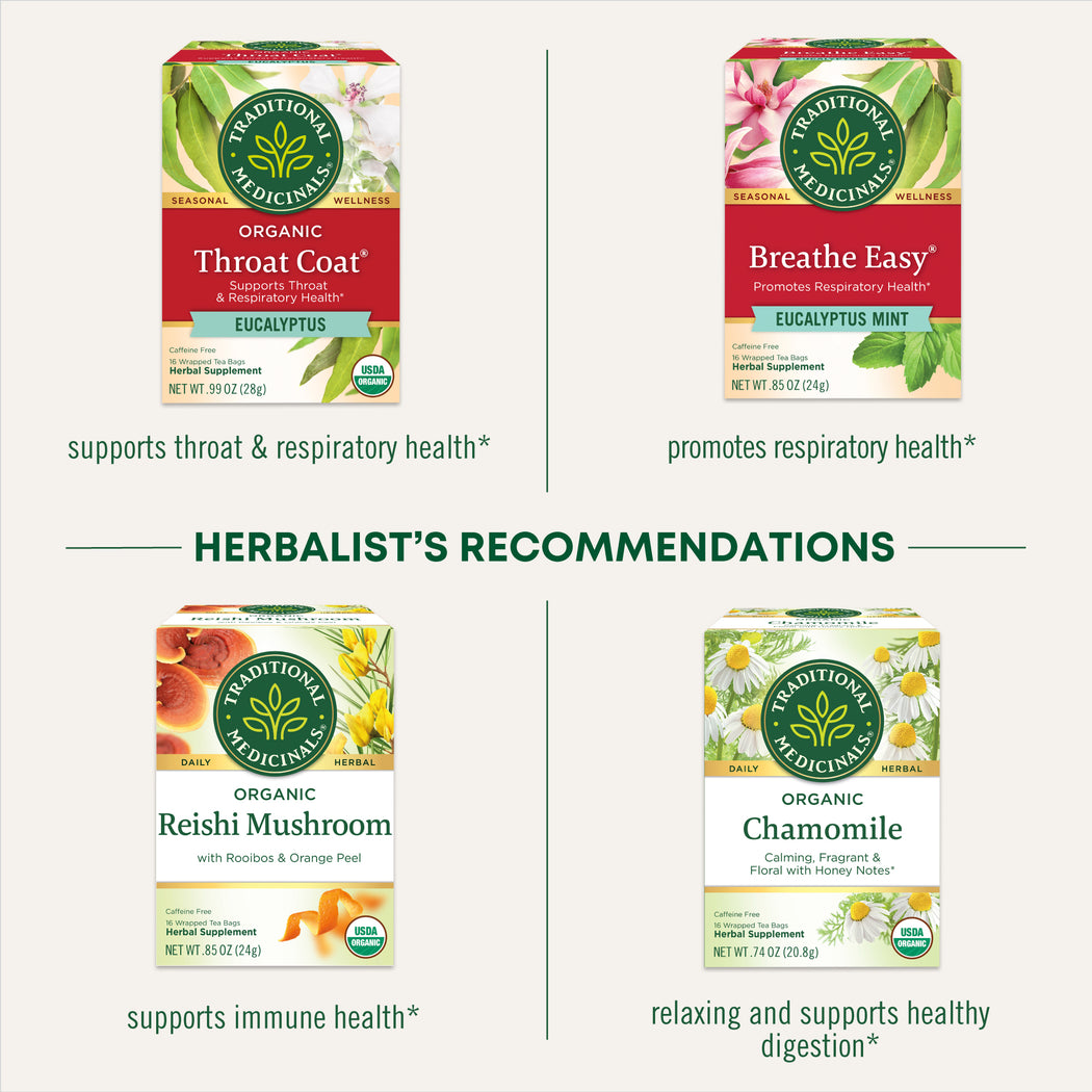 Care Tea Organic Herbal Cold Care™ Tea | Traditional Medicinals | Traditional ...